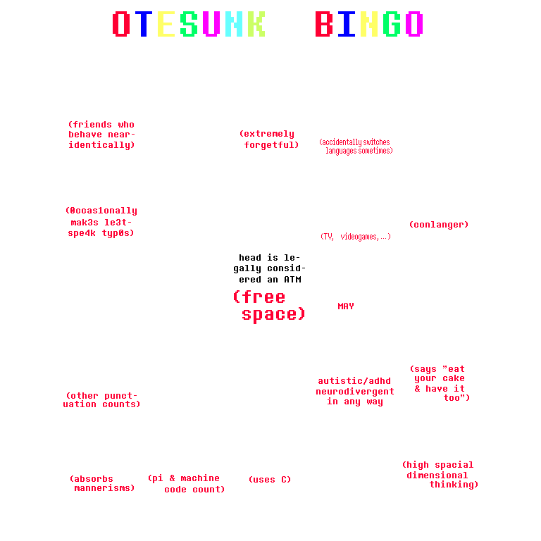 otesunki bingo.